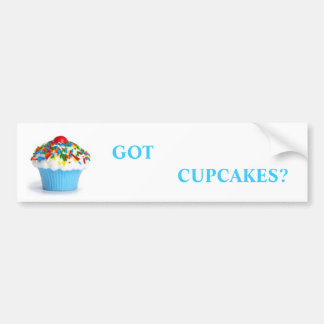 Cupcakes Bumpersticker