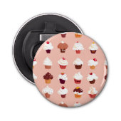 Cupcakes Button Flesopener (Voorkant)