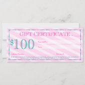 Cupcakes Cadeaubon (Achterkant)