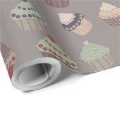 Cupcakes Cadeaupapier (Rol Hoek)