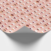 Cupcakes Cadeaupapier (Hoek)