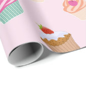 Cupcakes Cadeaupapier (Rol Hoek)