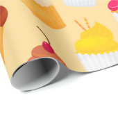 Cupcakes Cadeaupapier (Rol Hoek)