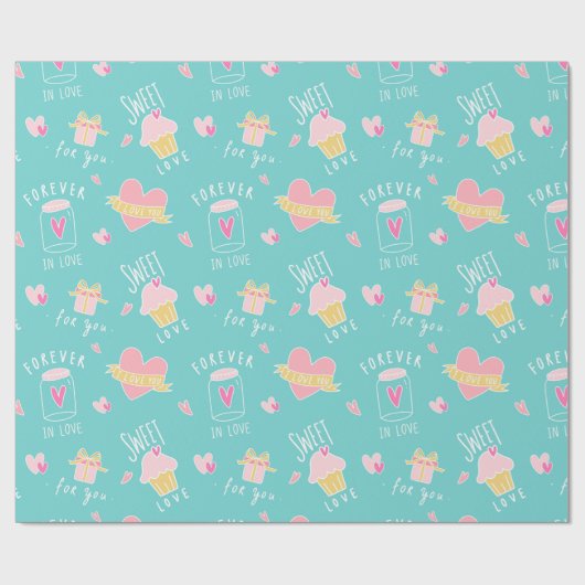 Cupcakes Cadeaupapier (Vlak)