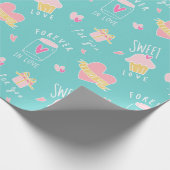 Cupcakes Cadeaupapier (Hoek)