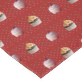 Cupcakes Cakes Stippen Custom Tafelkleed (Gekanteld)