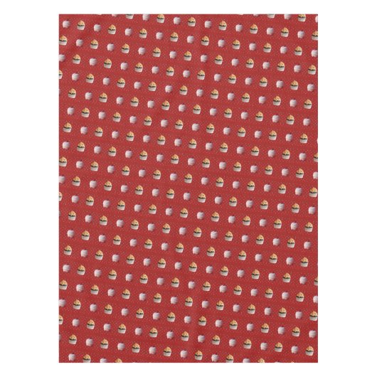 Cupcakes Cakes Stippen Custom Tafelkleed (Voorkant)