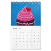 Cupcakes Calendar Kalender (Feb 2027)