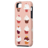 Cupcakes Case-Mate iPhone Case (Achterkant Links)