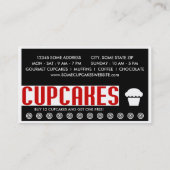 Cupcakes (chit chat) klantenkaartje (Achterkant)