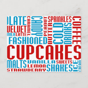 cupcakes chitChat Briefkaart