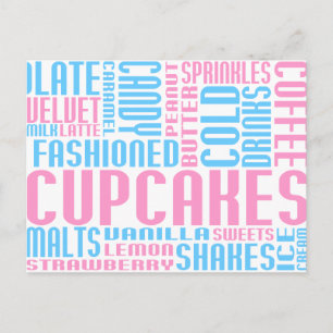 cupcakes chitChat Briefkaart