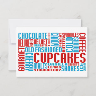 cupcakes chitChat Kaart