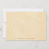 Cupcakes & Cocktails Bridal Shower Invitation Kaart (Achterkant)