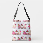 Cupcakes Crossbody Tas (Achterkant)