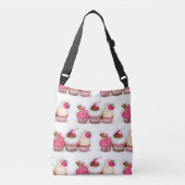 Cupcakes Crossbody Tas (Voorkant)
