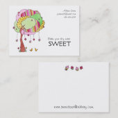 Cupcakes Custom Label (Voorkant / Achterkant)