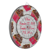 Cupcakes Dartbord (Voorkant Links)