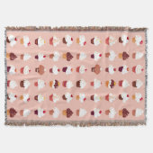 Cupcakes Deken (Voorkant)