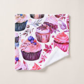 Cupcakes Dessert Heaven Bad Handdoek (Wasdoekje)