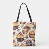 Cupcakes Dessert Heaven Tote Bag (Achterkant)