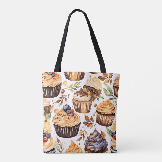 Cupcakes Dessert Heaven Tote Bag (Achterkant)