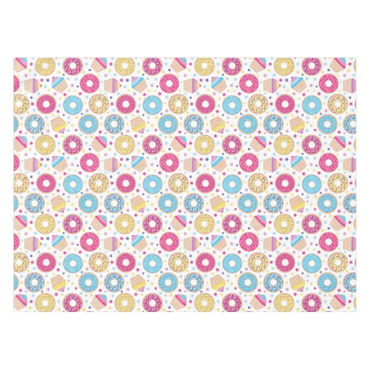 Cupcakes & Donuts Tablecloth Tafelkleed (Voorkant (Horizontaal))