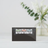 cupcakes doodles bakker visitekaartje 2 (Staand voorkant)