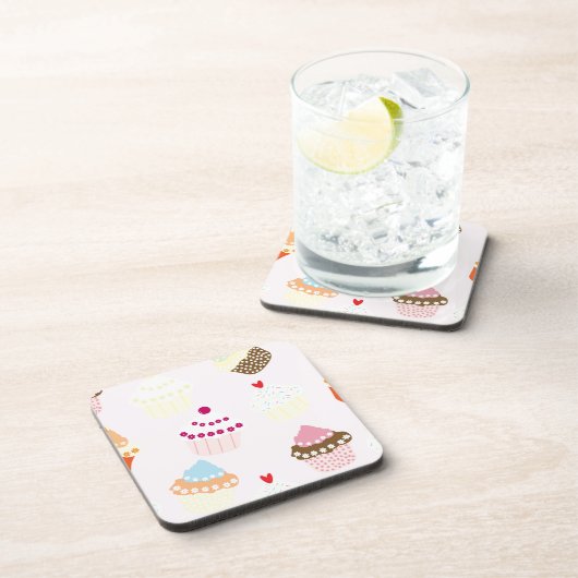 Cupcakes Drankjes Onderzetter (Rechterzijde)
