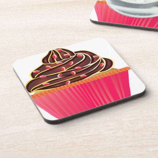 Cupcakes Drankjes Onderzetter (Linkerzijde)