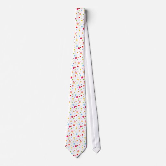 Cupcakes en aardbeien stropdas (Voorkant)