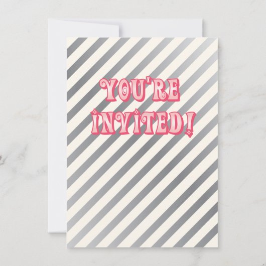 Cupcakes en Cocktails Bridal Shower Invitations Kaart (Achterkant)