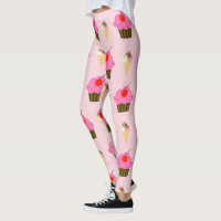 Cupcakes en Ice Cream-Leggings