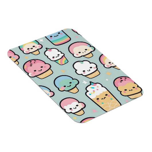 Cupcakes en ijs magneet (Rechterzijde)