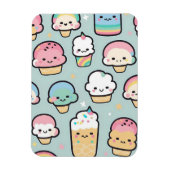 Cupcakes en ijs magneet (Verticaal)