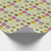 Cupcakes en koekjes cadeaupapier (Hoek)