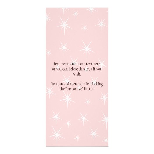 Cupcakes en Martinis! Reclamekaart (Achterkant)