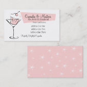 Cupcakes en Martinis Visitekaartje (Voorkant / Achterkant)