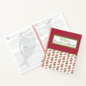 Cupcakes en Snoep- en rode pokkendots Notitieboek (Binnen)