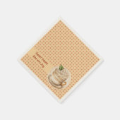 CupCakes en stippen Servet (Hoek)