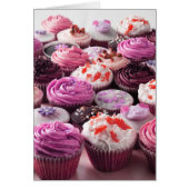 Cupcakes, enkel gebakken en geijpt (Voorkant)