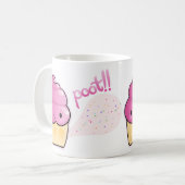 Cupcakes Fart Sprinkles Koffiemok (Voorkant links)