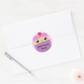Cupcakes Fart Sprinkles Ronde Sticker (Envelop)