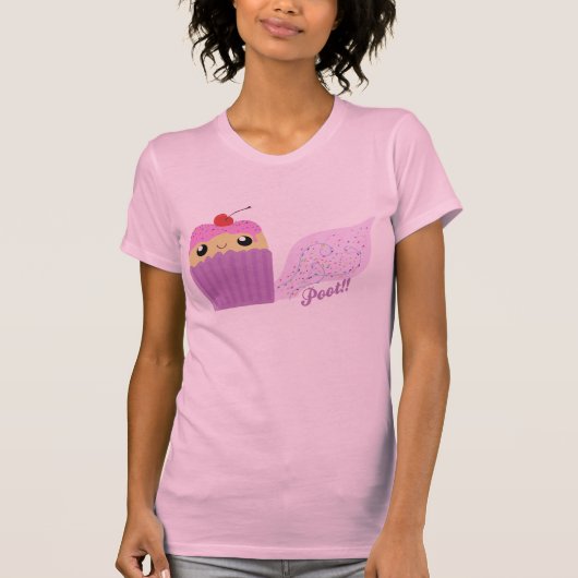 Cupcakes Fart Sprinkles T-shirt (Voorkant)
