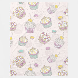 Cupcakes Fleece Deken