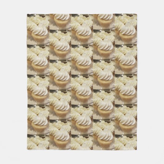 Cupcakes Fleece Deken (Voorkant)