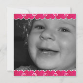 Cupcakes Galore. Birthday Party Invitation Kaart (Achterkant)