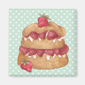 Cupcakes gebak magneet (Voorkant)