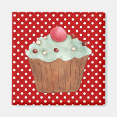 Cupcakes gebak magneet (Voorkant)