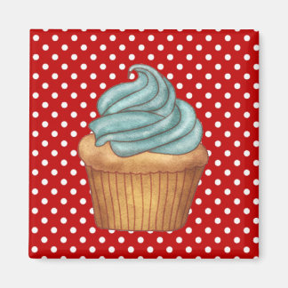 Cupcakes gebak magneet